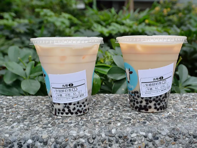 贴在奶茶上的标签是热敏纸吗？